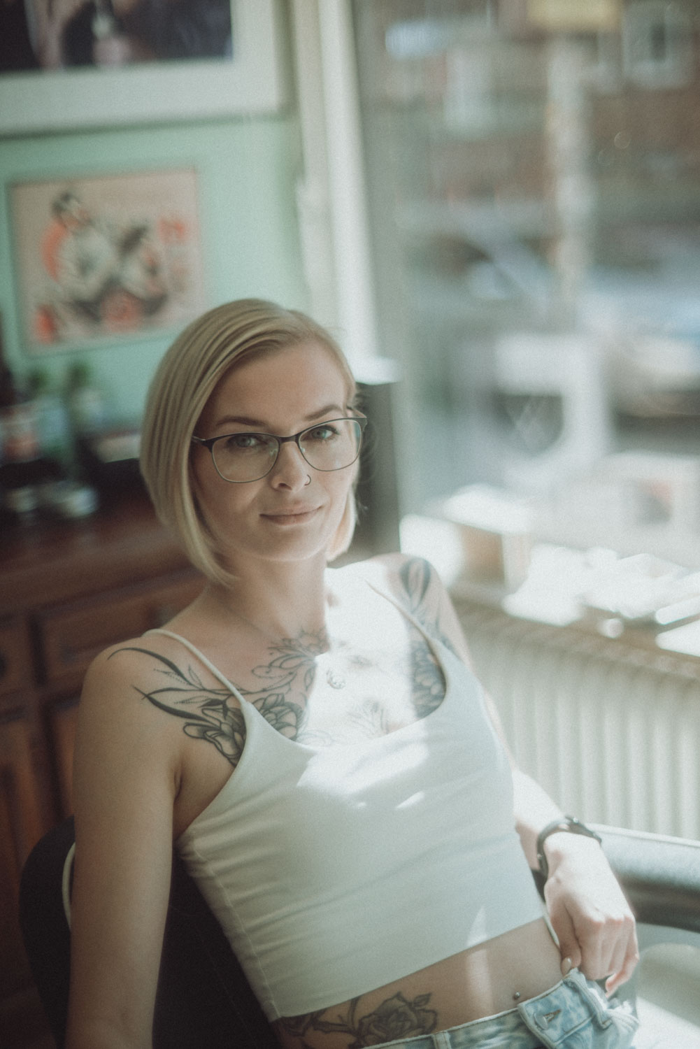 Sarah – Friseurin und Barbierin bei Meister Thomsens Kapperei Münster